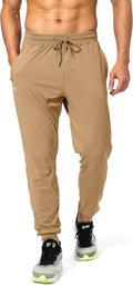 G Gradual Men's Athletic Sweatpants - Zipper Pockets for Running & Training | Comfortable Joggers