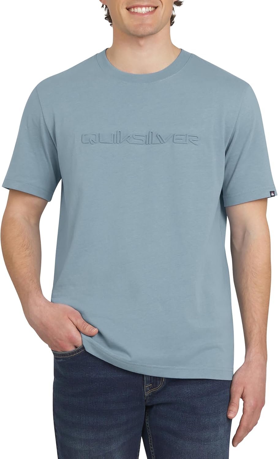 Quiksilver Men's Premium Soft Cotton Tee - Regular Fit Short Sleeve T-Shirt in Classic Colors