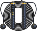 Smart Jump Rope - 2-in-1 Corded & Cordless Skipping Rope with HD Display, Adjustable Length & Weighted Handles