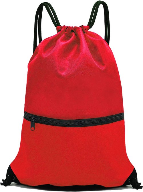 HOLYLUCK Drawstring Backpack - Lightweight Sport Gym Sackpack for Easy Carrying & Storage