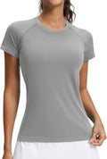Stelle Seamless Workout Shirt - Short Sleeve Athletic Top for Yoga & Gym | Comfortable Fit