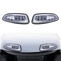 Orle Oko LED Head Light Kit For EZGO RXV 2008-UP Gas or Electric Golf Cart Models Front Replace 12V headlights Light Kit Assembly For EZGO RXV