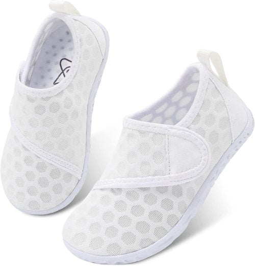 LeIsfIt Toddler Water Shoes - Breathable Quick-Dry Aqua Socks for Beach & Pool Play | Kids Sizes