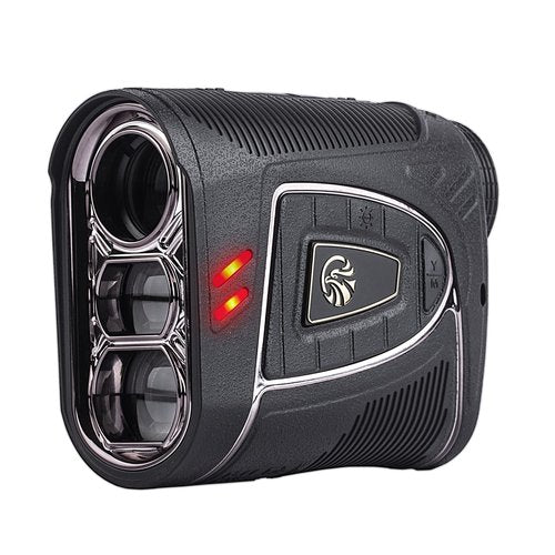 Fetch Falcon OLED Golf Rangefinder(High Precision, Slope Mode with Scan) Pole Flag Locking Vibration (Up to OLED 2500 YD Golf Laser Rangefinder Powerful Magnet Black)