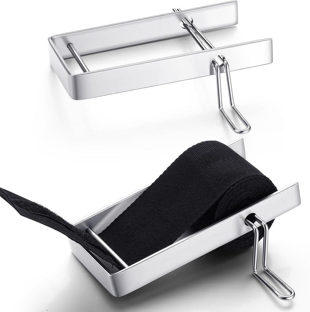 Skiennix Hand Wrap Roller - Portable Stainless Steel Wrist Roller for 2" Wide Wraps