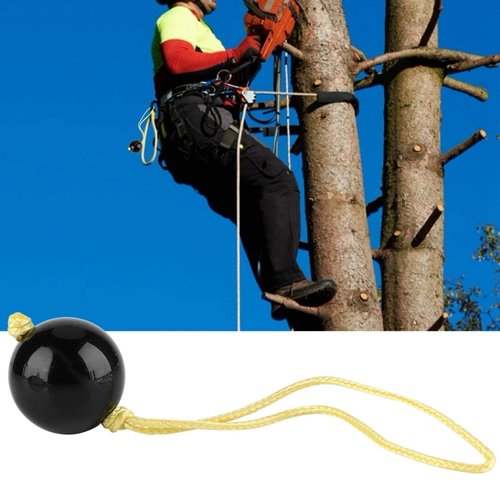 Climbing Arborist Retriever Ball Rope Friction Saver Plastic Climbing Ball Tree with Rope Work Accessory , for Use with The Ring Friction Saver (?=1 . 14in)