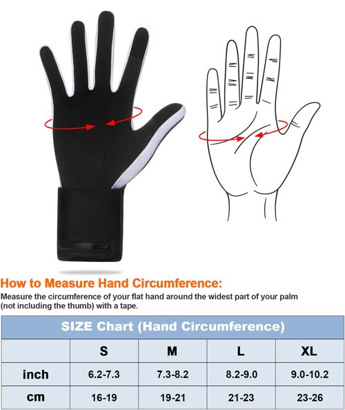 Heated Glove Liners for Men Women, Rechargeable Battery Electric Heated Gloves, Winter Warm Glove Liners for Arthritis Raynaud (Black, M)