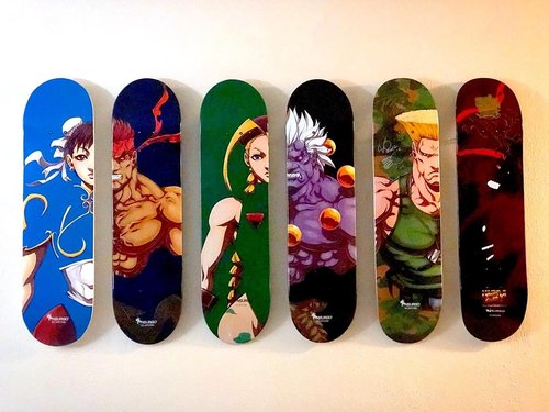 Sk8ology Skateboard Display Kit (Tube) – No Drill Bit by