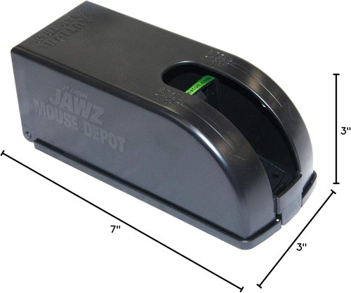 JT Eaton Jawz Mouse Traps - Covered Design for Effective Rodent Control | Durable & Reliable