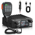 GMRS Mobile Radio,25W Long Range GMRS Repeater Capable Base Two Way Radio NOAA Emergency 200 Channels with Programming Cable,Cigar DC Adatper,VOX,Dual PTT,for Car,Truck,Off Road Overlanding Gear