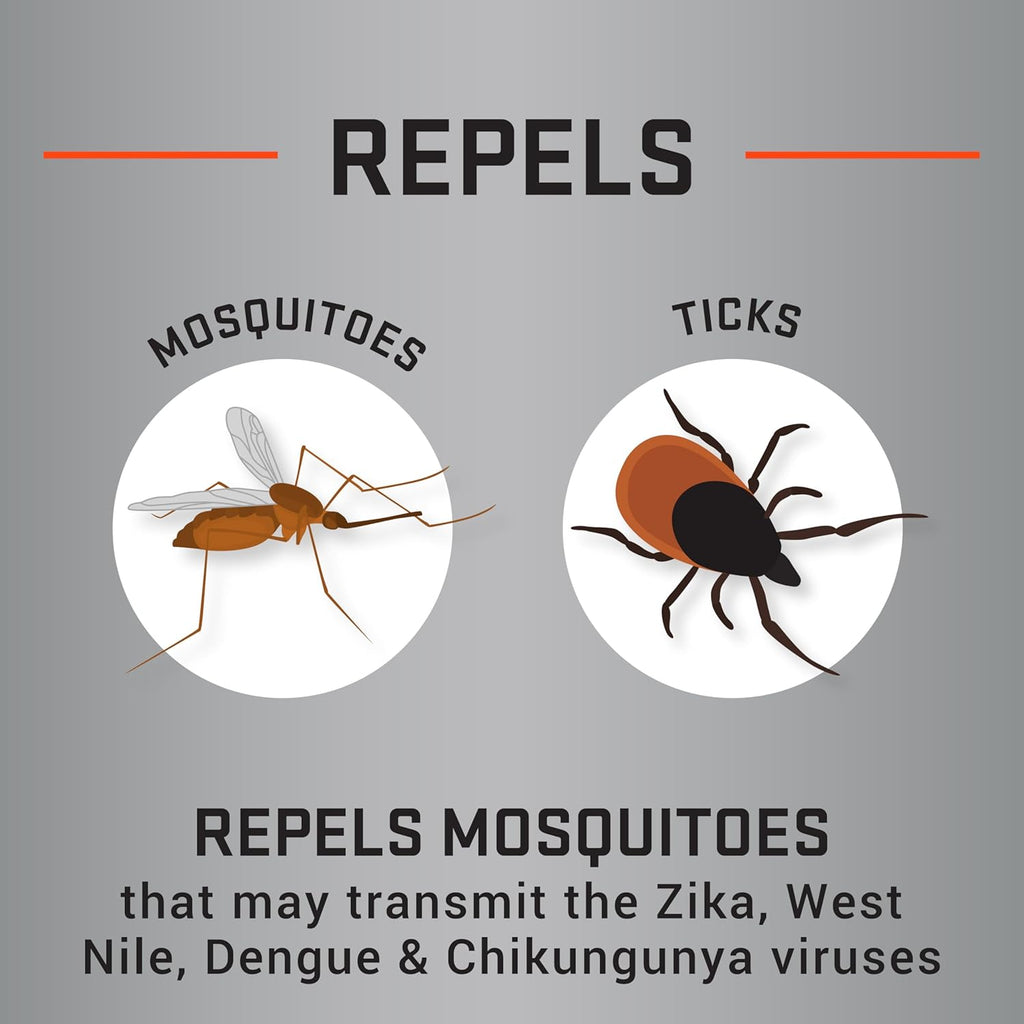 Repel 100 Insect Repellent - 10-Hour Long-Lasting Protection with DEET | 4 Ounces Spray for Mosquitoes, Ticks, and More