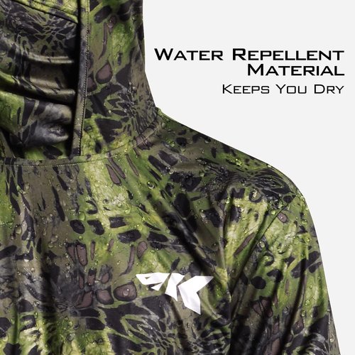 KastKing Men's Long Sleeve Fishing Hoodie - UPF 50 UV Protection Shirt for Outdoor Adventures