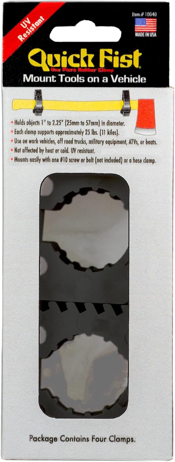 Quick Fist 4 Clamp Box - Heavy-Duty Mounting Solution for Secure Equipment Storage
