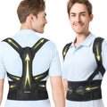 SHAPERKY Posture Corrector for Women and Men, Adjustable Upper Back Brace for Posture Hunchback Support and Providing Pain Relief from Neck, Shoulder, and Upper Back (1, Large/XL)