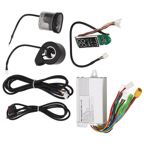 36V 350W Scooter Controller, Tail Light Accessory Headlight Accessory Electric Scooter Controller Replacement for Safe Riding