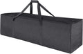 TOPDesign Extra Large 46-Inch Zippered Duffel Bag - Waterproof Travel & Sports Equipment Storage (Grey)