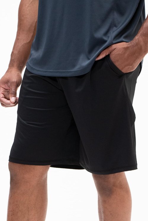 DEVOPS Men's 10-Inch Loose-Fit Workout Gym Shorts - Comfortable with Pockets