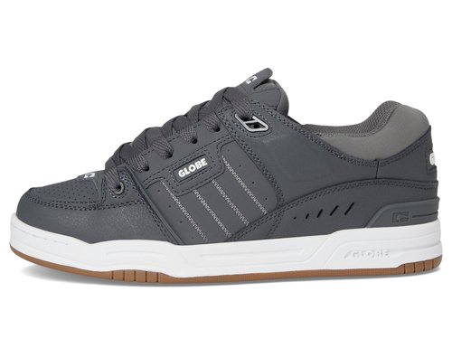 Globe Fusion Mens Footwear, Color: Charcoal/White, Size: 12 (GBFUS-Charcoal_WHITE-12)