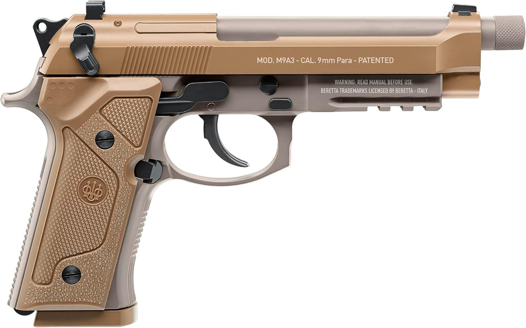 Umarex Beretta M9A3 Blowback Air Pistol - Full-Auto .177 Caliber BB Gun for Realistic Shooting Experience
