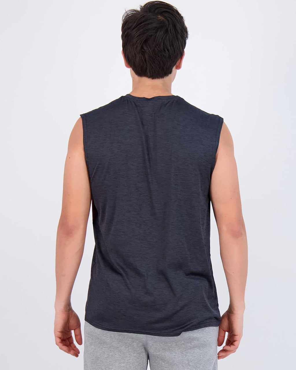 Real Essentials Men's Dry Fit Workout Tank Top - Sleeveless Athletic Shirt | Big & Tall Sizes Available
