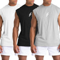 Skiennix Men's Tank Tops - 3 Pack Sleeveless Workout Shirts | Quick-Dry Mesh for Gym & Fitness