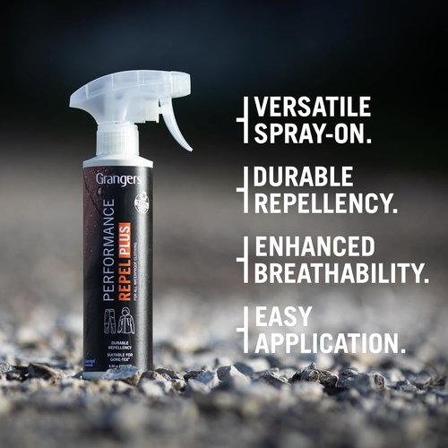 Granger's Performance Repel Plus Waterproofing Treatment - 9.3 oz Plastic Spray Bottle for Ultimate Protection
