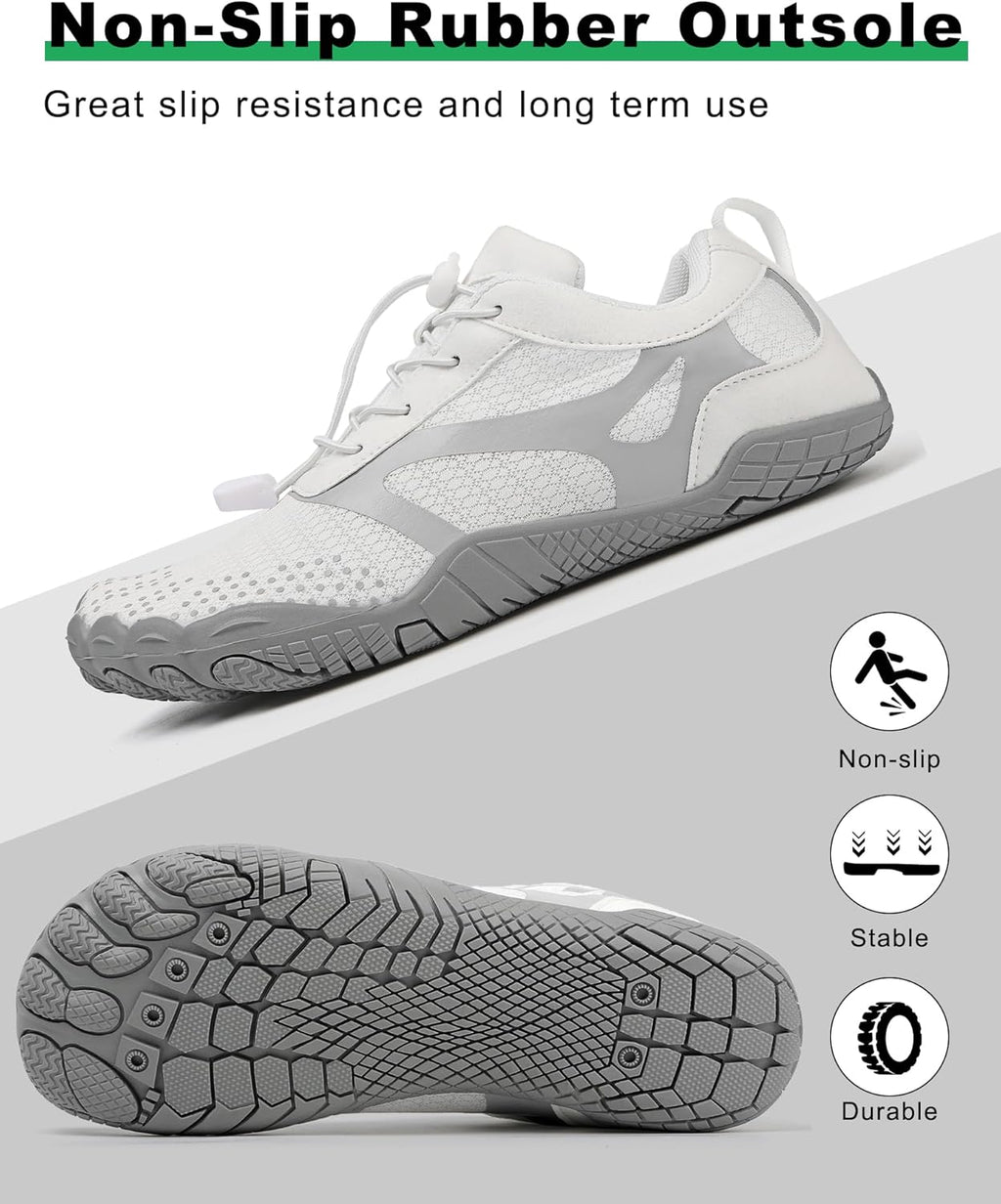 Todaysunny Barefoot Shoes - Minimalist Cross Training Sneakers for Men & Women | Wide Toe Box, Zero Drop Design