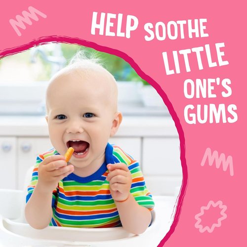 Earth's Best Organic Baby Food - Strawberry Banana Teething Snacks | Crunchy Sticks for 6+ Months, 0.56 oz (Pack of 5)