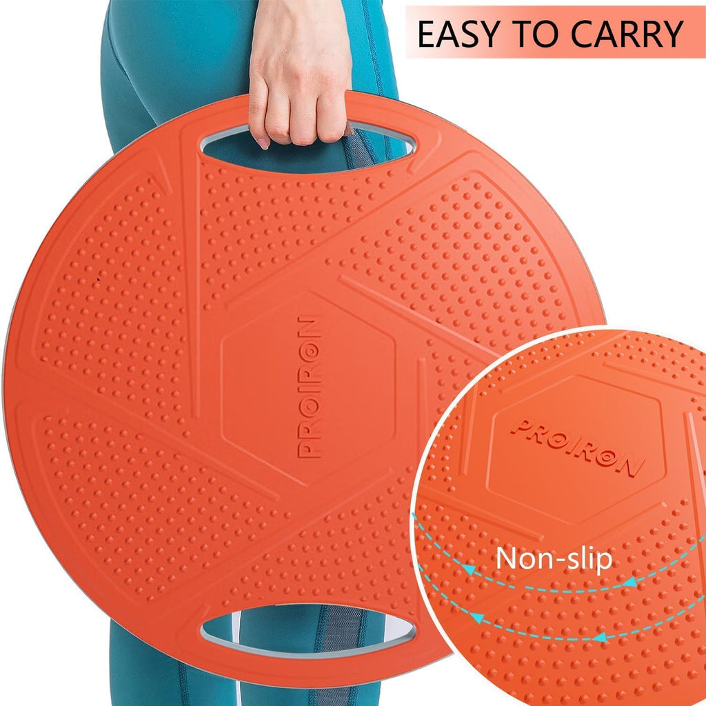 PROIRON Wobble Balance Board - 16.34” Non-Slip Stability Trainer for Home Gym & Physical Therapy