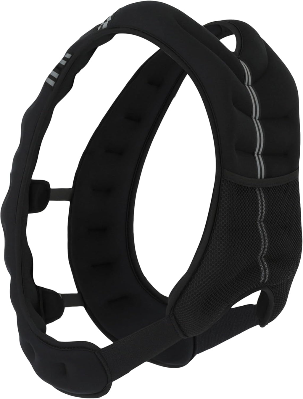 Skiennix Weighted Vest - 15lb/20lb for Strength Training & Running | Reflective Stripe, Slim Design