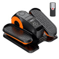 HTM Under Desk Elliptical Machine - Electric Elliptical Exerciser for Seniors, Pedal Exerciser 12 Speeds Portable Seated Pedal Exerciser with Remote Control Home Workout Exercise Equipment