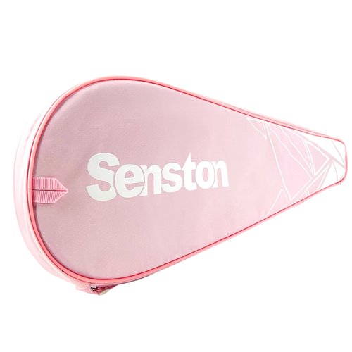 Senston Badminton Racket Cover Pink Color Badminton Racket Bag with Adjustable Shoulder Strap