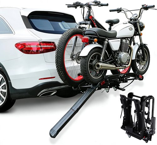 Bike Rack by [Brand Name] - 2-Inch Receiver Hitch Rack for 2 Bikes | 200 lbs Capacity, Fat Tire Compatible