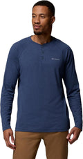 Columbia Men's Raglan Henley Shirt - Comfortable Thistletown Hills Style | Perfect for Casual Wear