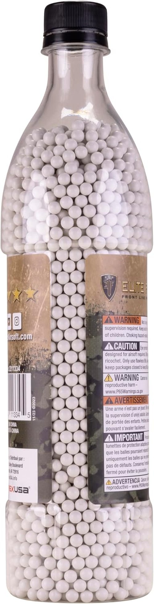 Elite Force 6mm Airsoft BBs - Premium Competition Grade, 4000 Count for Ultimate Precision