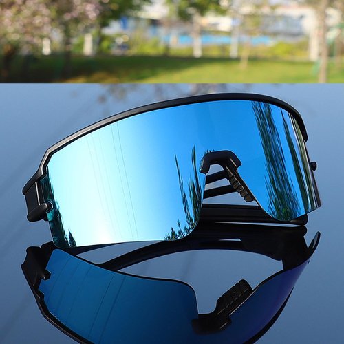 AVV Polarized Sports Sunglasses for Men Women - UV400 Protection Cycling Glasses with Lightweight TR90 Frame, Ideal for Running Baseball Fishing Driving