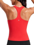 CRZ YOGA Butterluxe Racerback Tank Top - Comfortable Sleeveless Athletic Camisole for Women