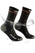 WRAP ME Waterproof Socks for Men Women, Ultimate Warmth with Merino Wool, Waterproof Hiking Socks with Breathable Cushion