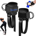 Skiennix Dumbbell Foot Attachment - Adjustable Tibialis Trainer for Home Leg Workouts | Ankle Weights & Straps