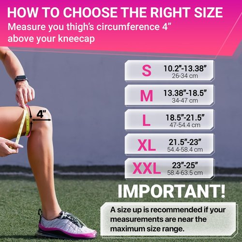 Dr. Brace Elite Knee Brace - Maximum Support with Side Stabilizers & Gel Pads | Medium Size for Men & Women