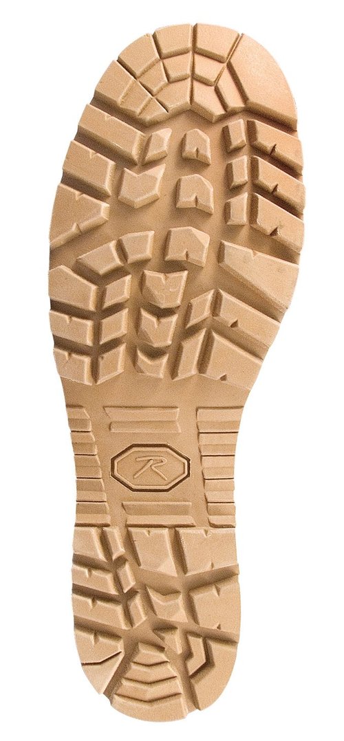 Rothco Sierra Sole Tactical Boots – 8 Inch – Sturdy and Reliable Footwear for Any Adventure – Desert Tan – Regular – 10