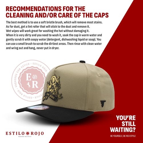 Ferreti - Hats FT39 - KHAKY Gorra - Original - Sombrero - Snapback - Adjustable Fit - Premium Embroidered Patch - Saint Jude Design – Khaki