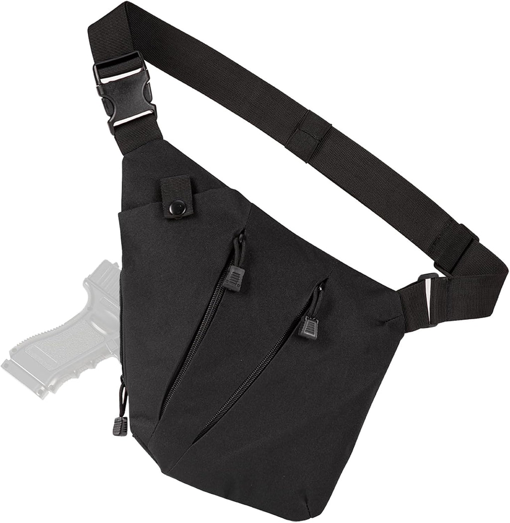 Skiennix Tactical Crossbody Sling Bag - Anti-Theft CCW EDC Carry Solution | Versatile Design