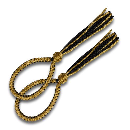 SIAMKICK Muay Thai Prajiad Armbands, Traditional Handmade Muay Thai Armband, Authentic Wai Kru Thai Boxing & Kickboxing (Set of 2) (Cosmic Gold)