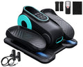 Under Desk Elliptical Machine,Electric Elliptical Leg Exerciser for Seniors with 12 Adjustable, Portable Quiet Elliptical Exercise Machine, Seated Pedal Exerciser with Resistance Band Quiet & Portable