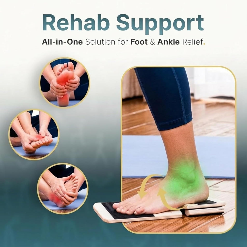 Skiennix Ankle Strengthener & Balance Trainer - Dual Difficulty Levels for Injury Recovery | HSA FSA Approved