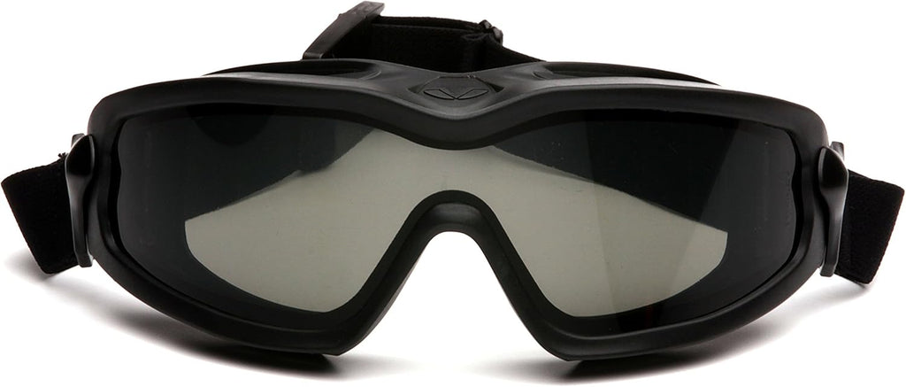 Pyramex Safety Products V2G Plus Safety Glasses - Gray Anti-Fog Dual Lens for Ultimate Protection