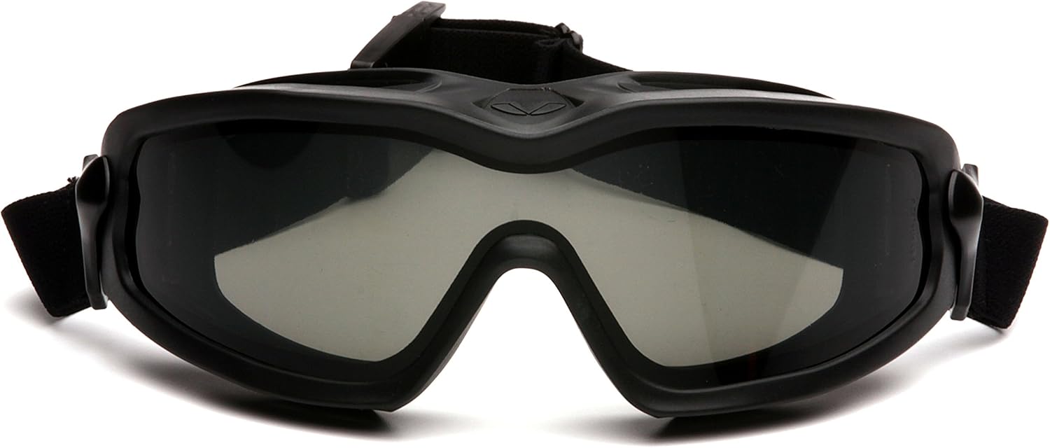 Pyramex Safety Products V2G Plus Safety Glasses - Gray Anti-Fog Dual Lens for Ultimate Protection