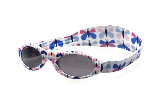 BANZ - Baby Adventure Sunglass BUTTERFLY (MULTICOLOURED) - With Strap, Dark Lens Eye Protection For Your Babies And Toddlers