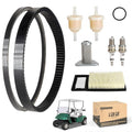 10L0L Golf Cart EZGO Tune Up Kit with Drive Belt & Starter Gen.Belt for EZGO TXT Medalist 1994-2005 with 295/350cc 4 Cycle Robins Motor
